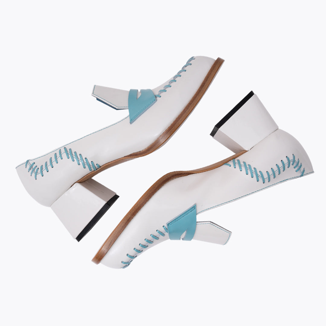 21.23 JANE PUMP WHITE