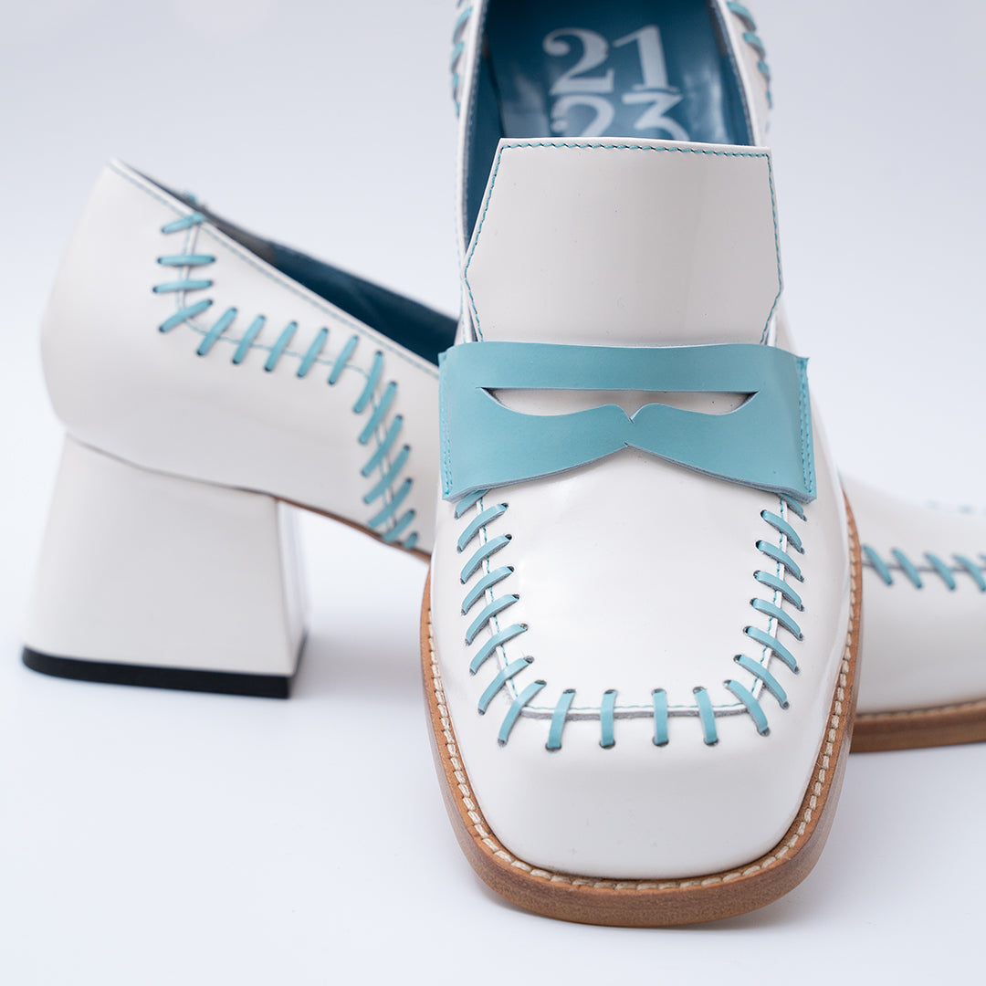 21.23 JANE PUMP WHITE