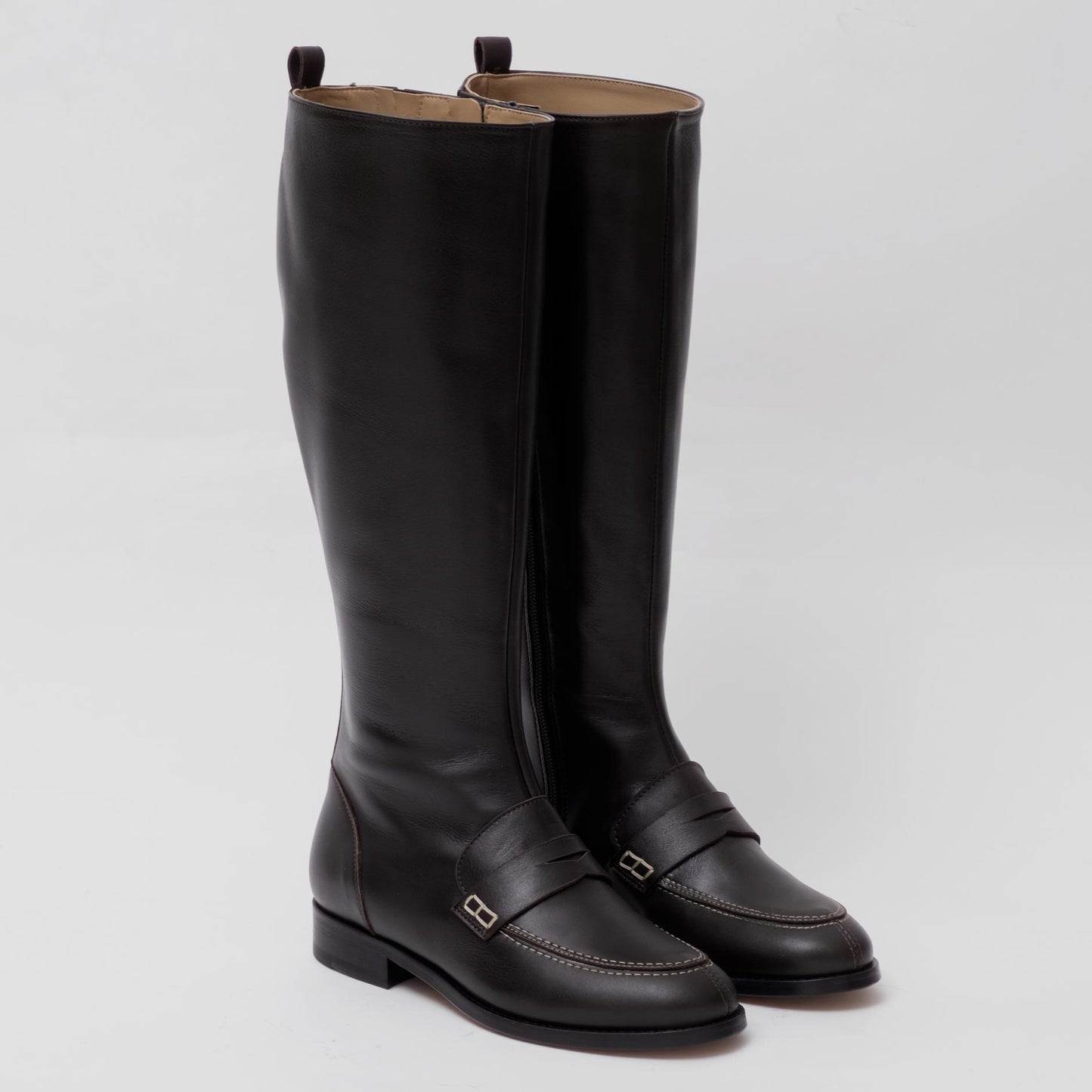 MAXI COLLEGE BOOTS BROWN